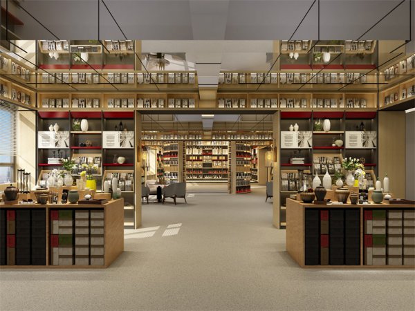 书店设计分区_书店规划区域_复合书店